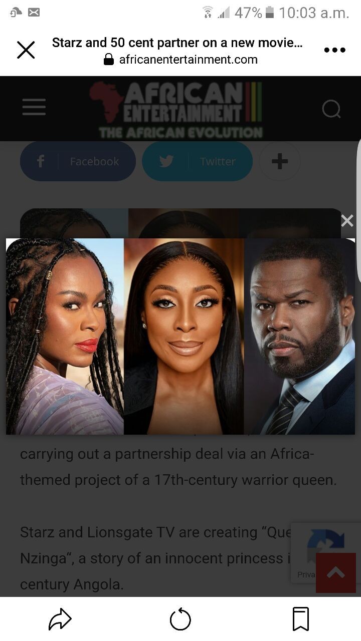 50 Cent Liases With Africa to Produce ‘Queen Nzinga’