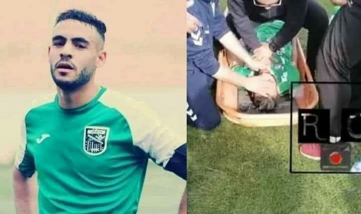 Algerian Footballer Drops Dead During Game