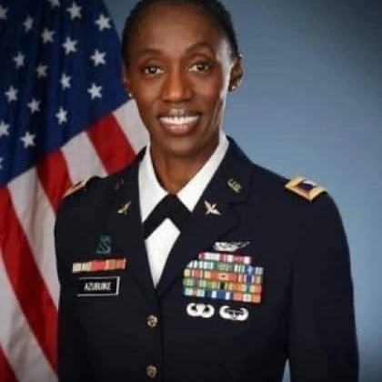 Nigerian, Col Amanda Azubuike Becomes Highest-Ranking Female In US Military